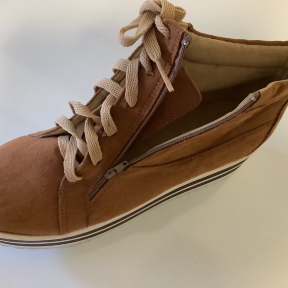 Camel shoes with textil - Picture 5 of 7